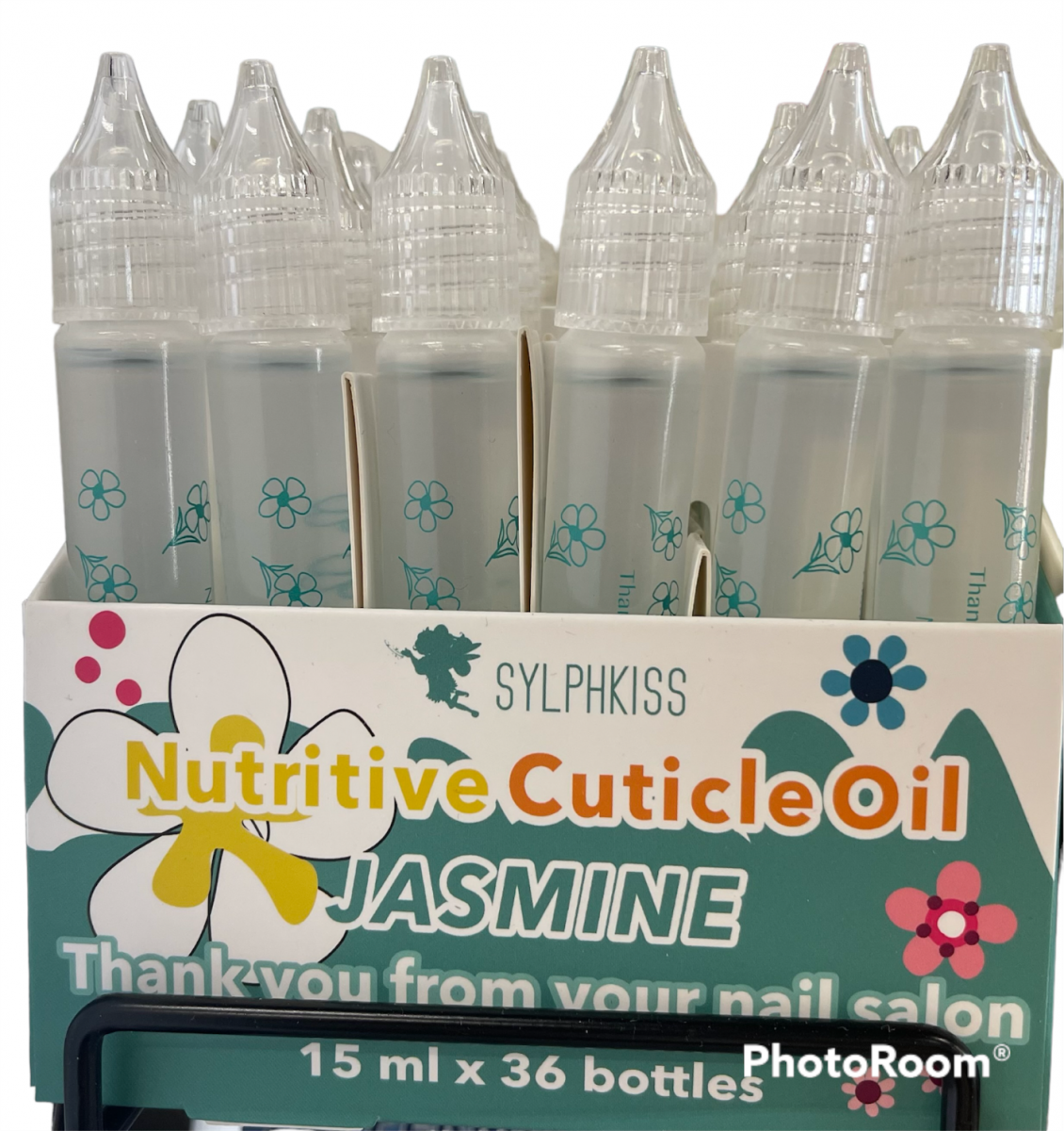 Sylphkiss Cuticle Oil Dropper Pen Set of 36 Cali Beauty Supply